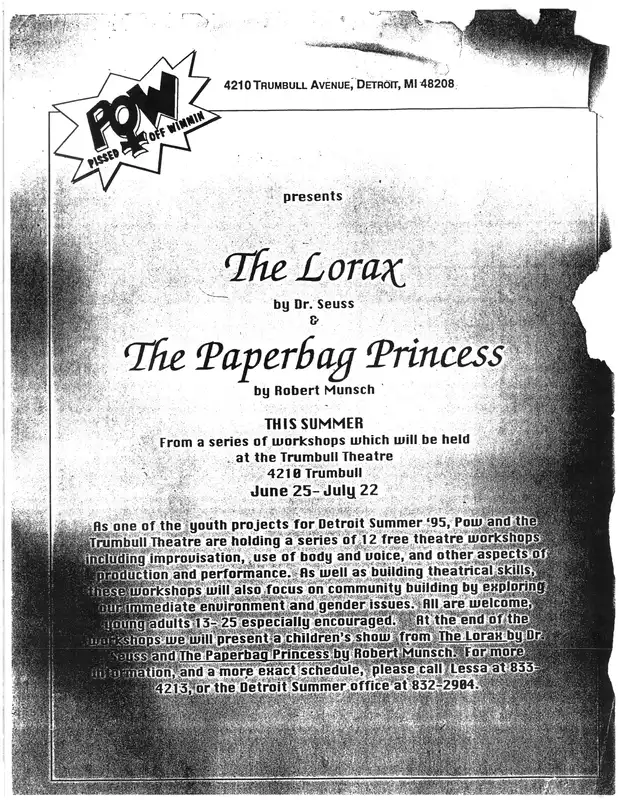 Trumbullplex flyer