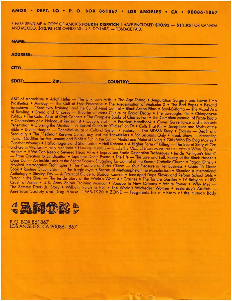90's Trumbullplex flyer