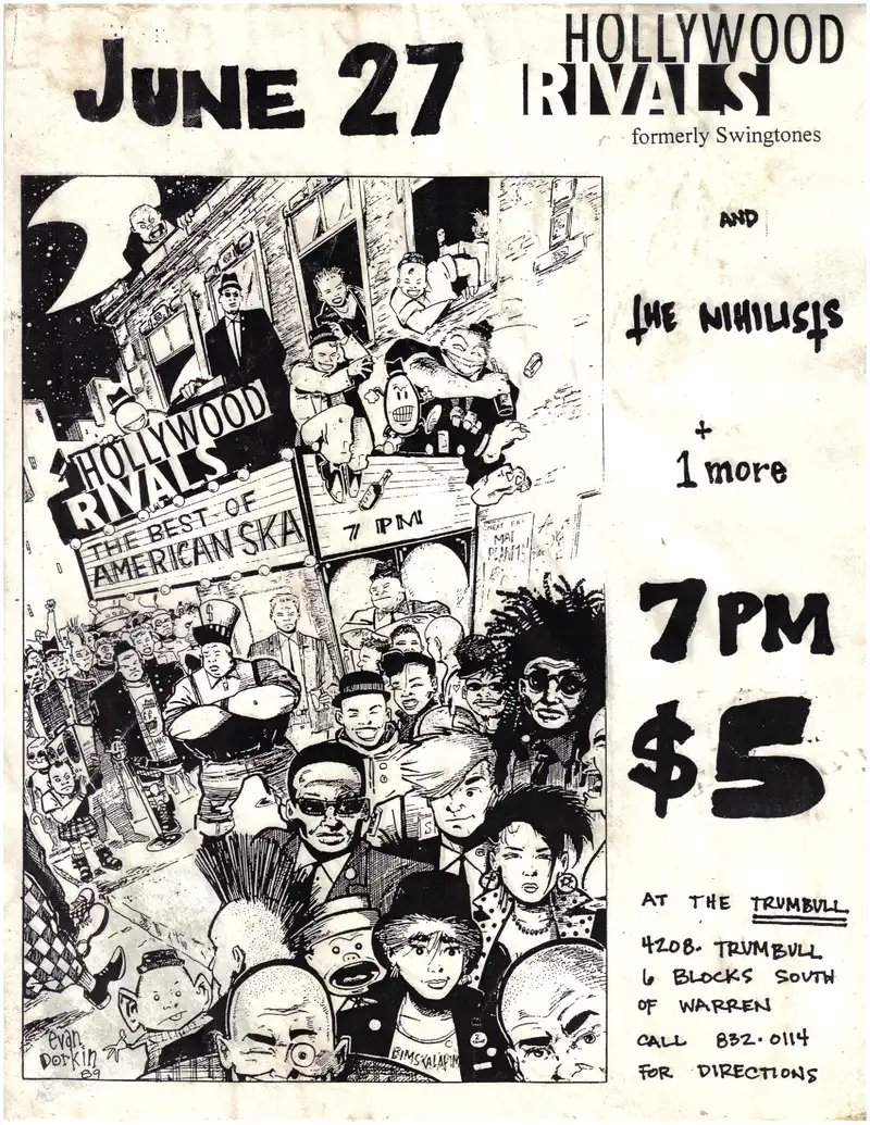 90's Trumbullplex flyer