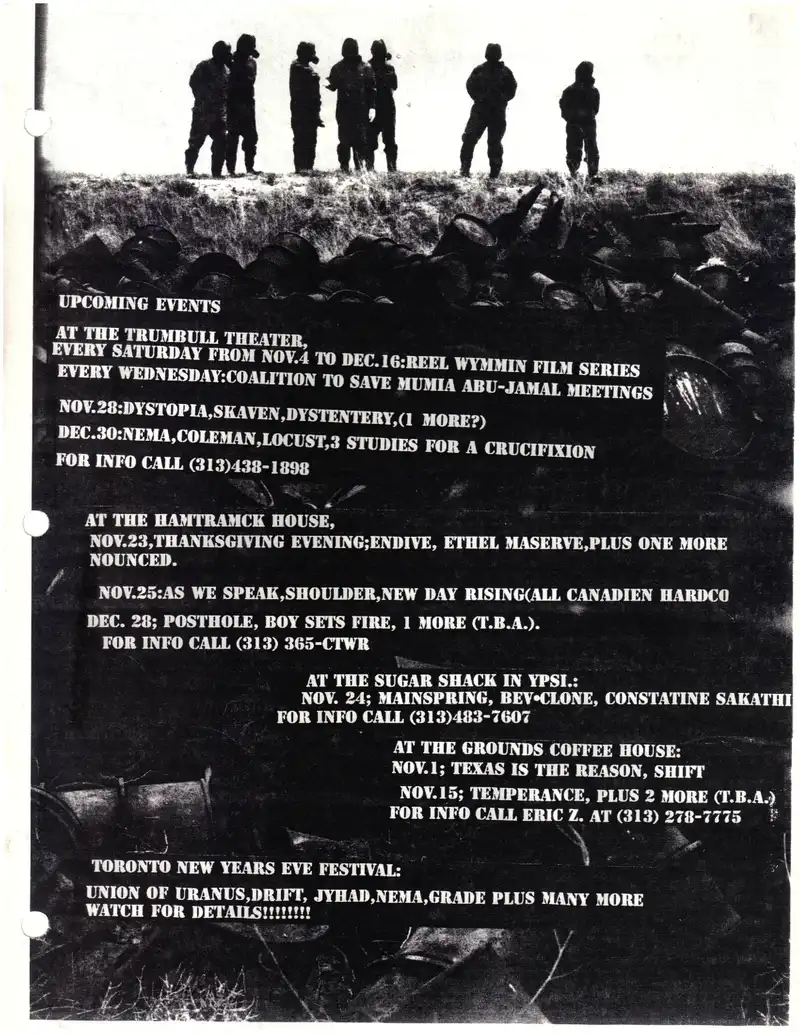 90's Trumbullplex flyer