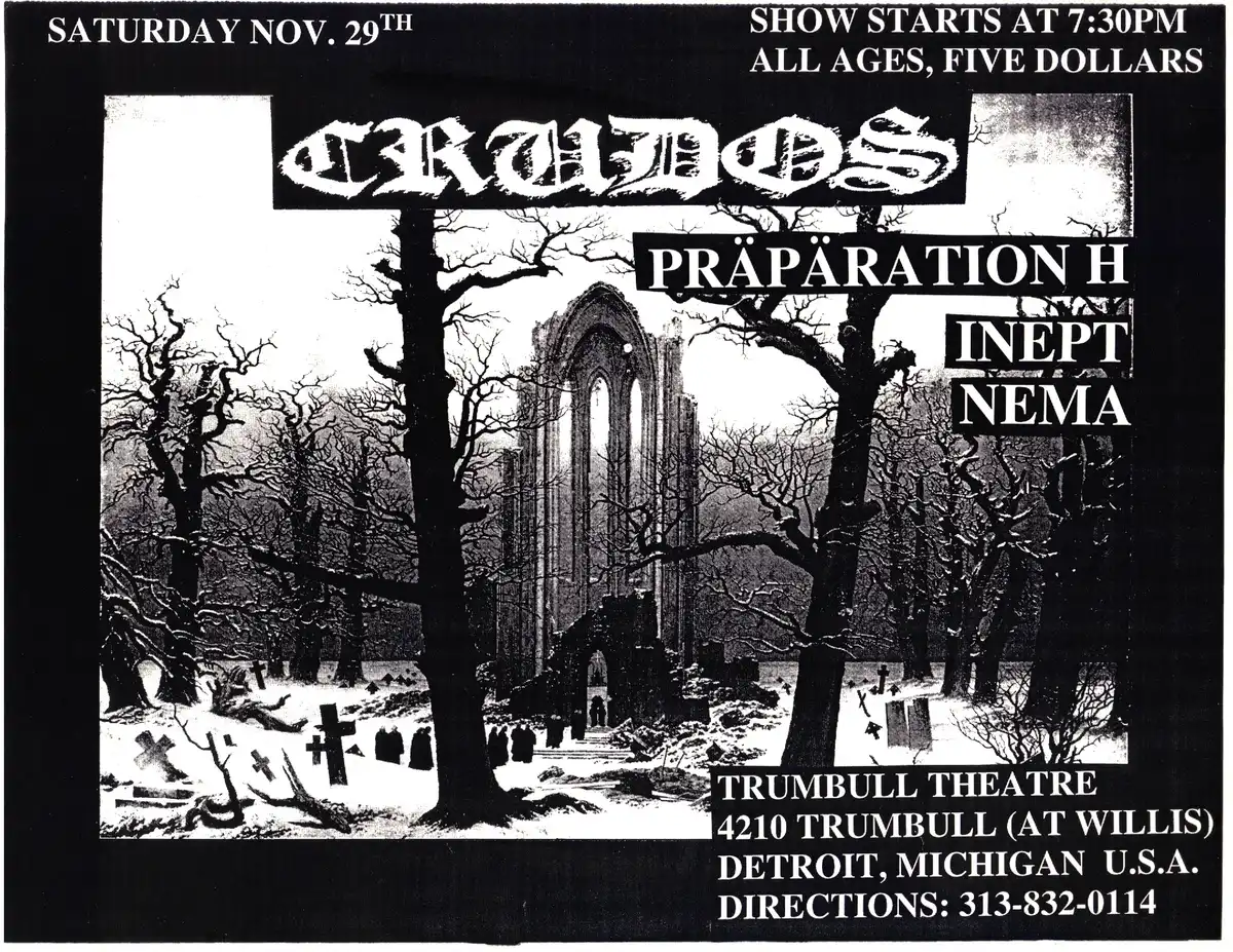 90's Trumbullplex flyer