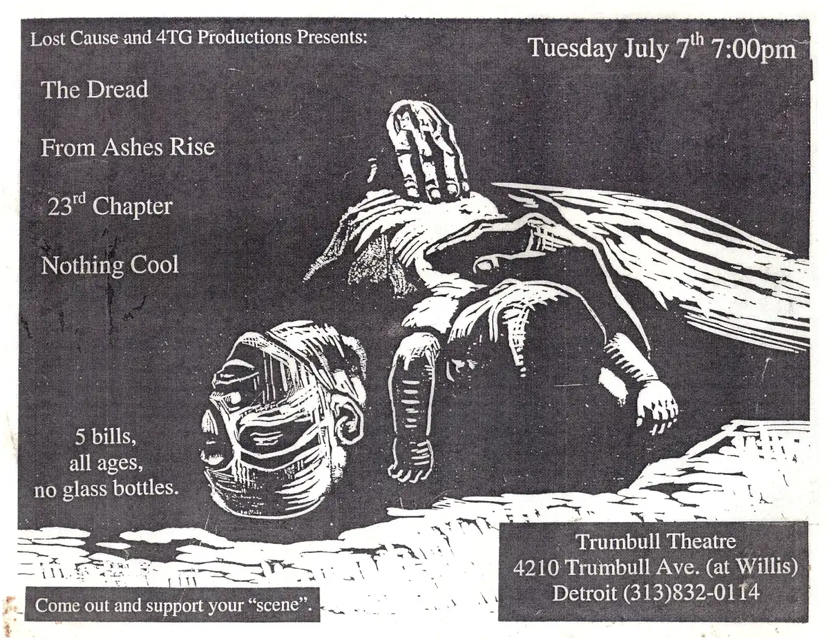 90's Trumbullplex flyer