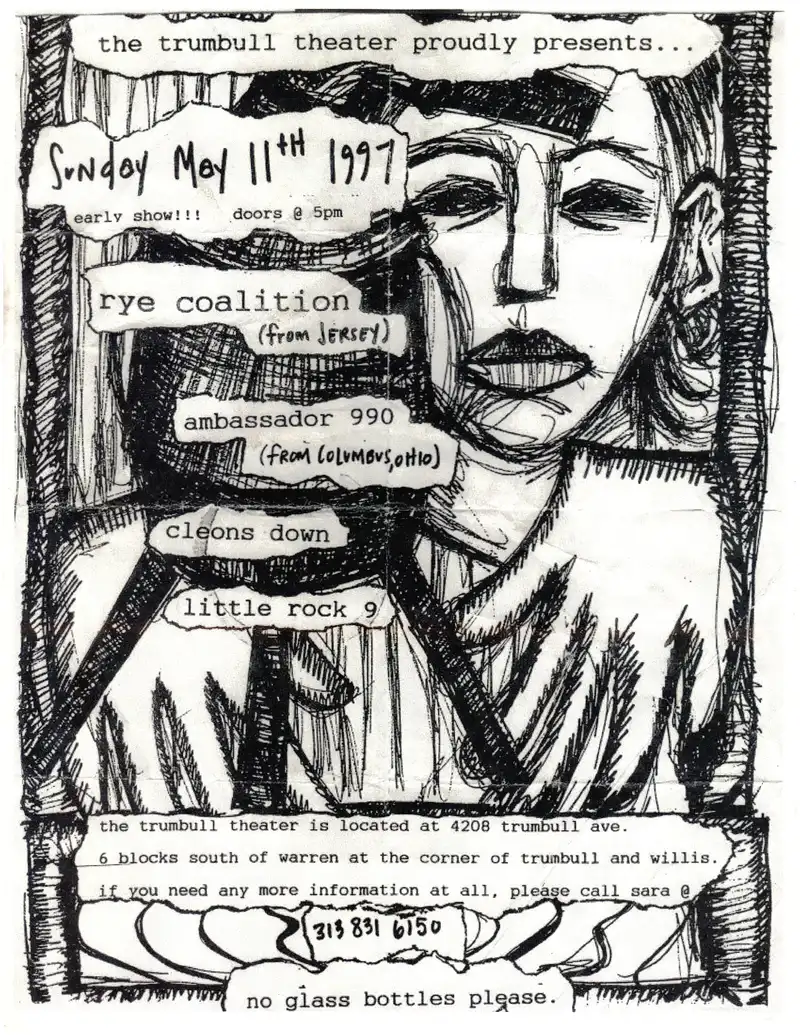 90's Trumbullplex flyer