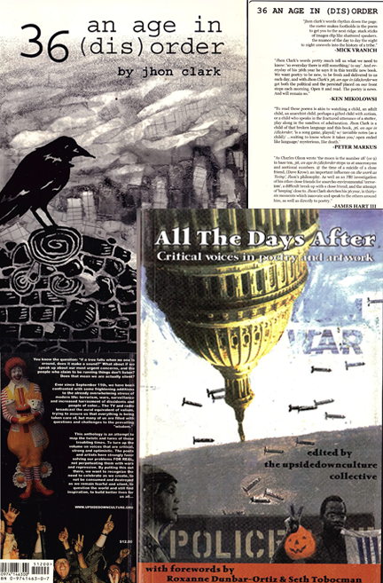 All The Days After and 36 an age in (dis) order book covers