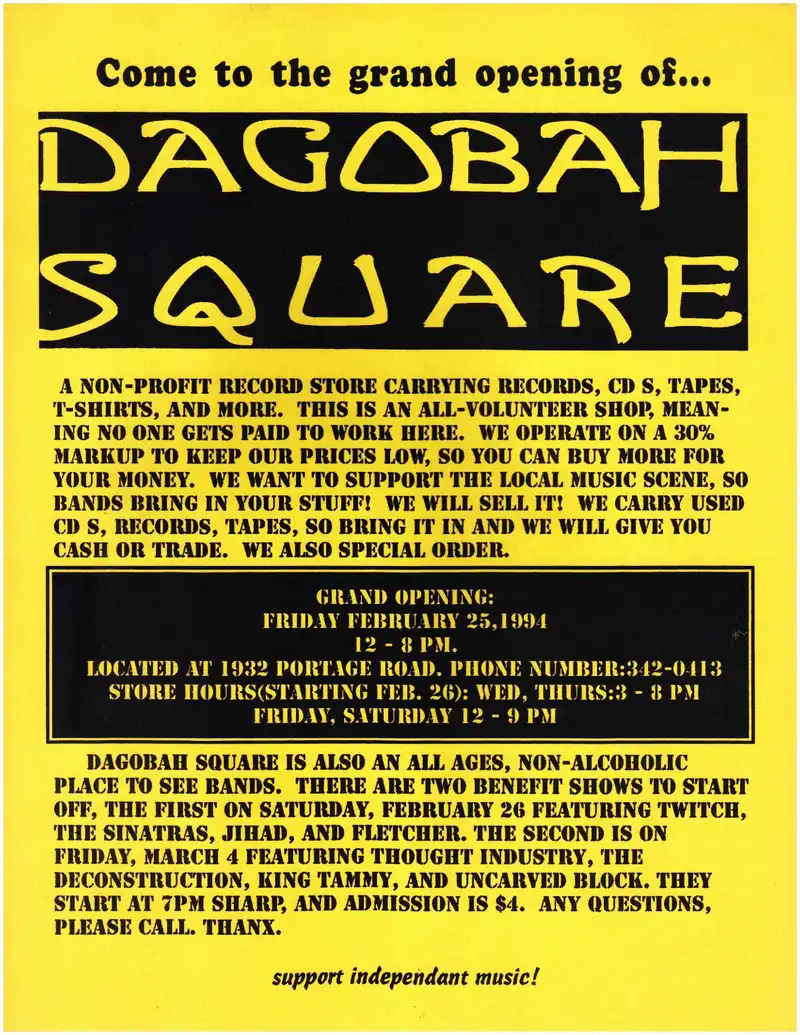 Kalamazoo Dagobah flyer