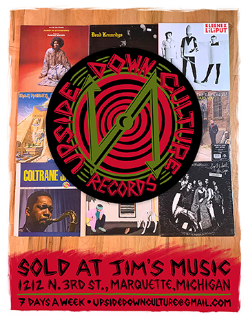 Upside Down Culture Records flyer for Jim's Music