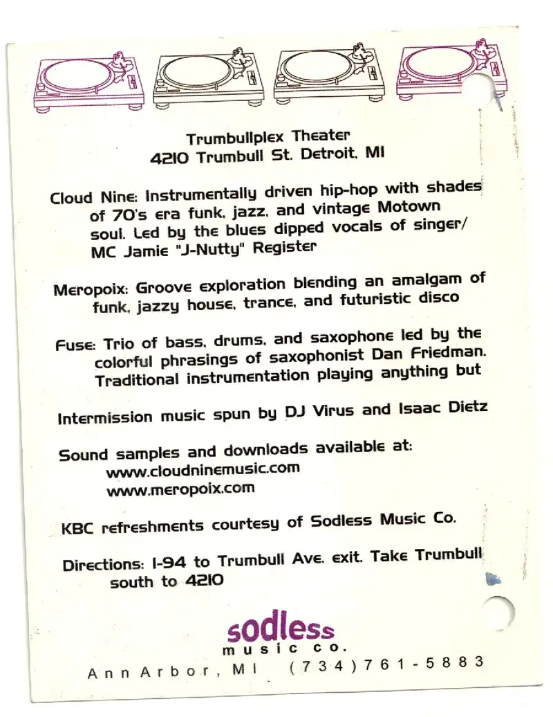 2001 Trumbullplex flyer