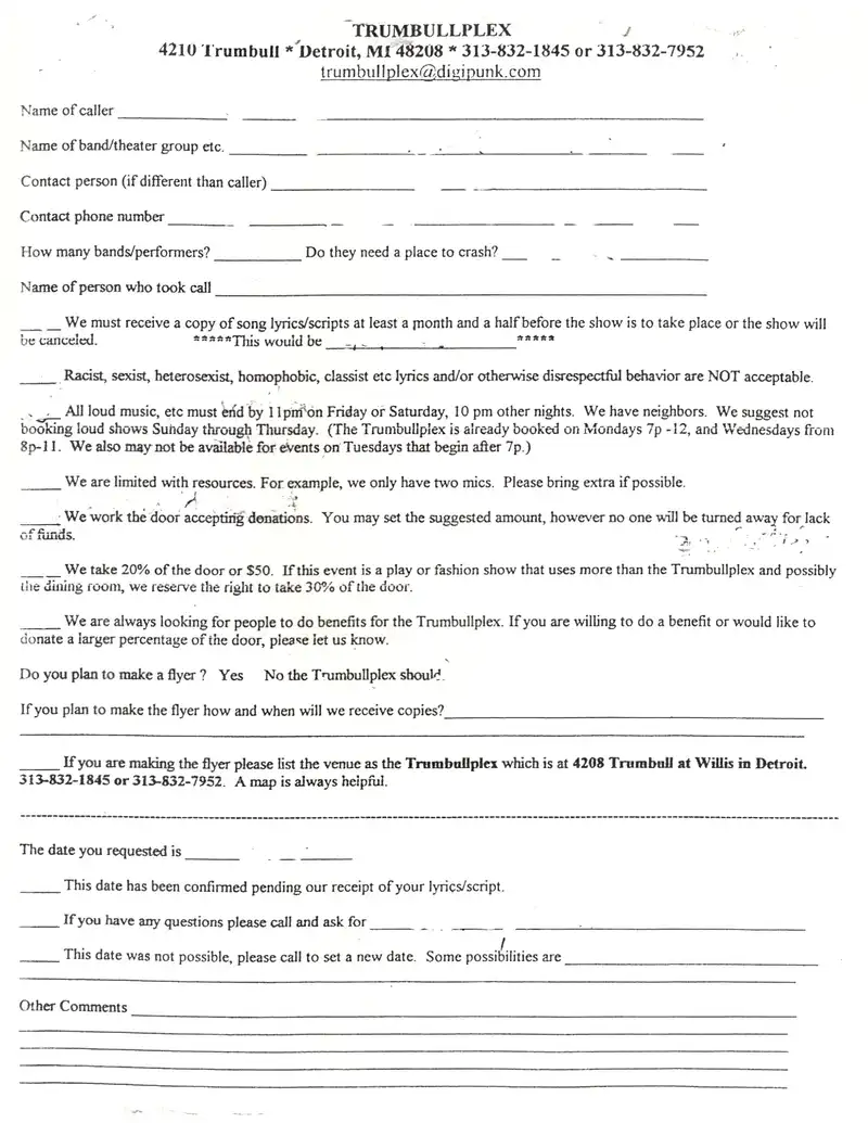 2001 Trumbullplex flyer