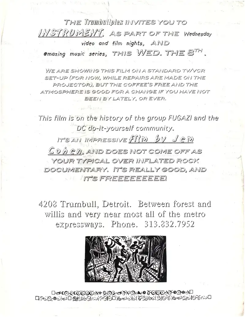 2001 Trumbullplex flyer