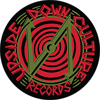 upside down culture records log vinyl record cover